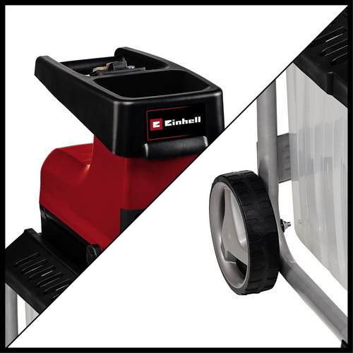 Einhell Elektro-Leisehäcksler GC-RS 60 CB in Schwarz mit 2800W - Bild 2