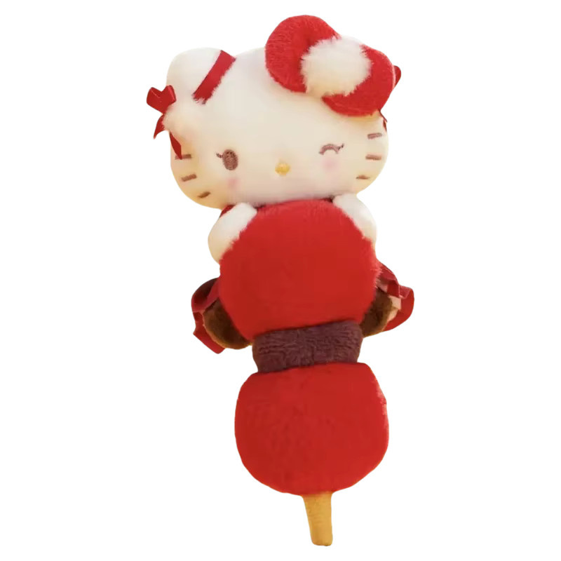 Sanrio Hello Kitty Tanghulu Plüschtier Schlüsselanhänger - Bild 2