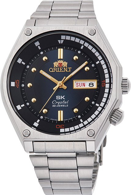 Orient Armbanduhr Automatik, Edelstahl, Blau, 42 mm, Herren - Bild 1
