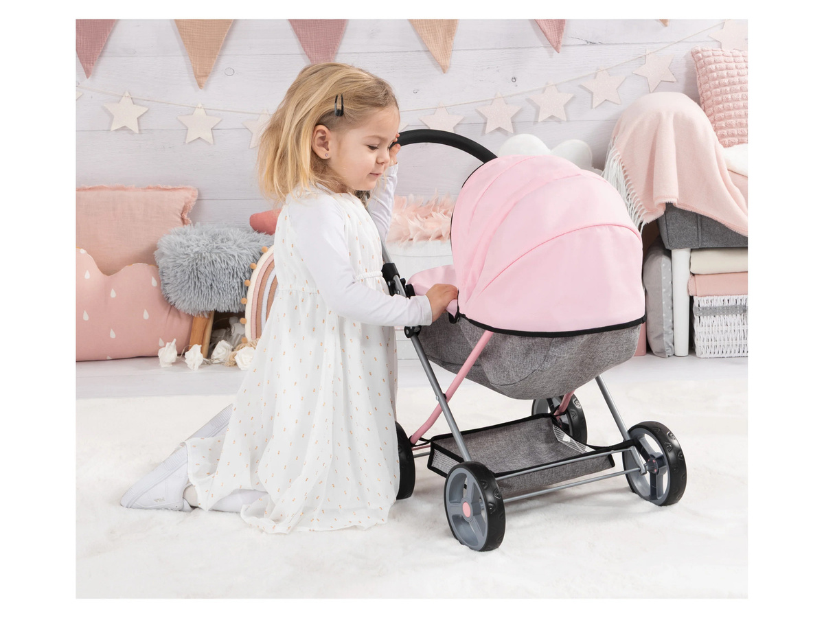 Bayer Design Smarty Puppenwagen Zubehörset, grau, ab 3 Jahren - Bild 2
