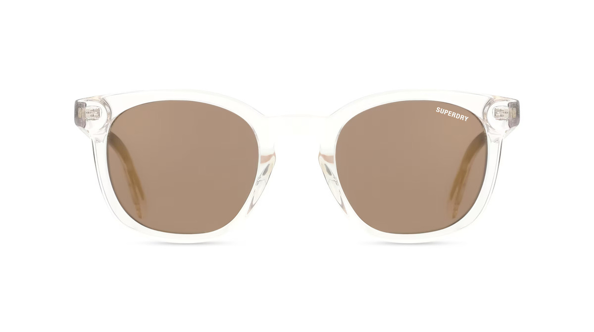 Superdry SDS 5031 Sonnenbrille, Vollrand, Quadratisch, Kunststoff, Transparent - Bild 1