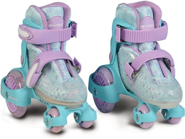 Byox Beetle Rollschuhe Größe XS 26-29 lila - Bild 1