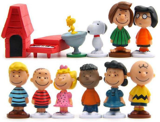 Bandai Peanuts Snoopy Charlie Sally Woodstock Mini Figur, Einzelfigur - Bild 1