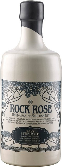 Rock Rose Gin Navy Strength Schottland 0,7 l - Bild 1