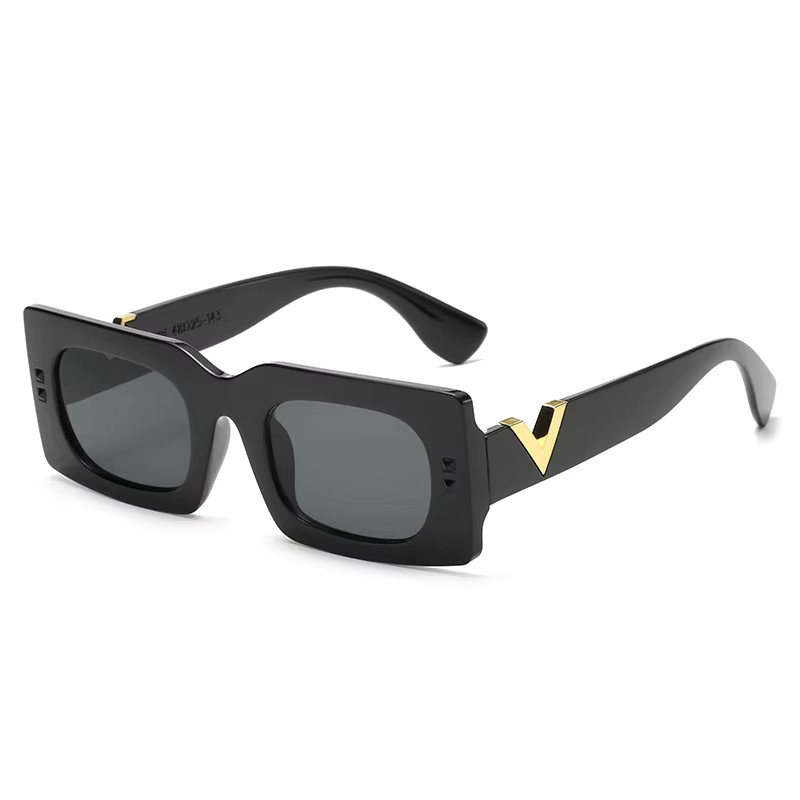 Owl City Sonnenbrille, quadratisch, Vollrand, Kunststoff, schwarz - Bild 4