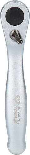 Brilliant Tools BT053901 Umschaltknarre aus Stahl in Silber mit 1/4 Zoll Antrieb - Bild 1