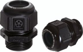 Lapp Kabelverschraubung SKINTOP-K-M-20X1,5 ATEX in Schwarz, UV-beständig und IP68 - Bild 1