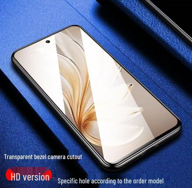 Xiaomi Redmi Note 13 und Redmi Note 13 Pro Displayschutzglas mit Blaulichtfilter, transparent, Vollbildabdeckung und sturzsicher - Bild 1