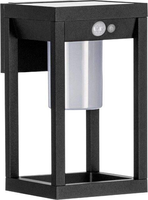 Eglo Martano LED-Solar-Wandleuchte mit Bewegungssensor in Schwarz - Bild 1