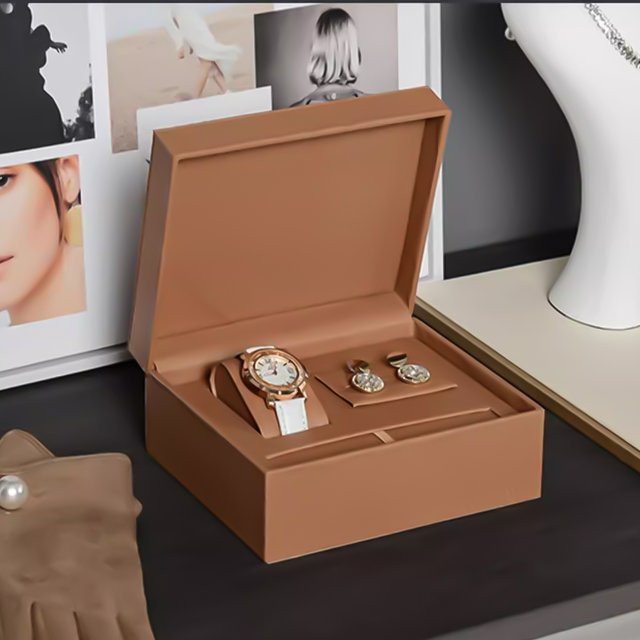 OAKCHARM Uhrenbox, Schwarz, Unisex - Bild 1