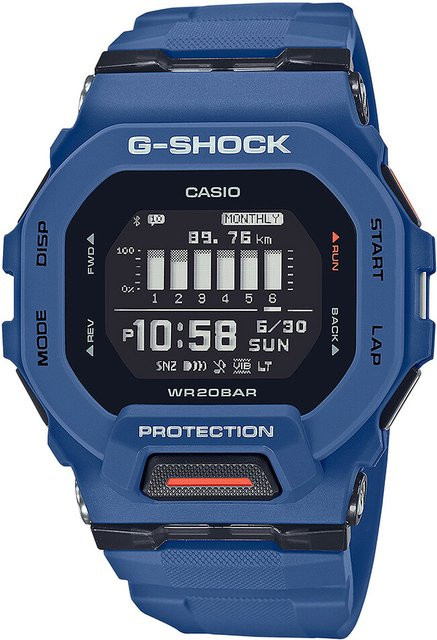 Casio G-Shock Digitaluhr, Quarz, Kunststoff, Schwarz, 46 mm, Herren - Bild 1