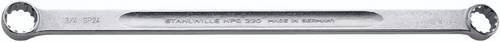 Stahlwille Doppelringschlüssel Spline 22 x 24 mm (11/16 x 3/4 Zoll) in Silber - Bild 1