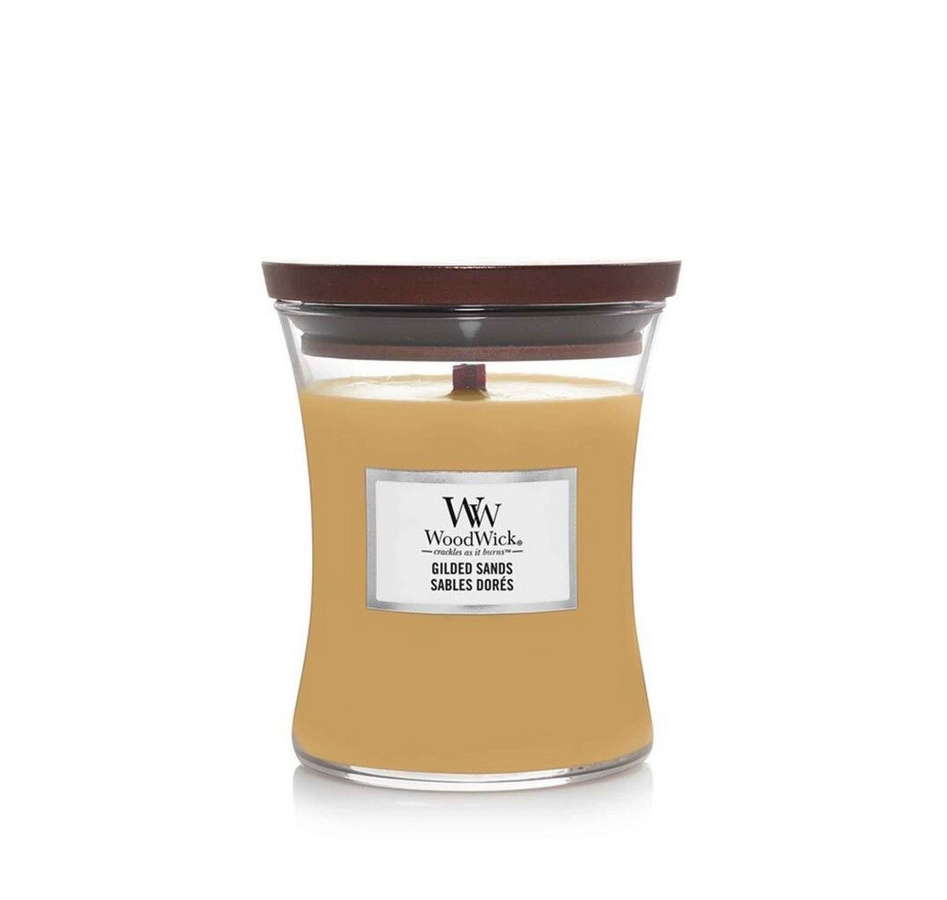 WoodWick Duftkerze Gilded Sands mit hölzernem Docht, 275g - Bild 1