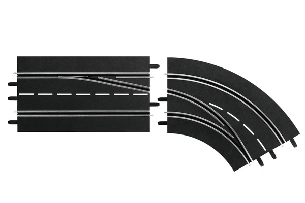 Carrera Lane Change Curve right, out to in, Erweiterung