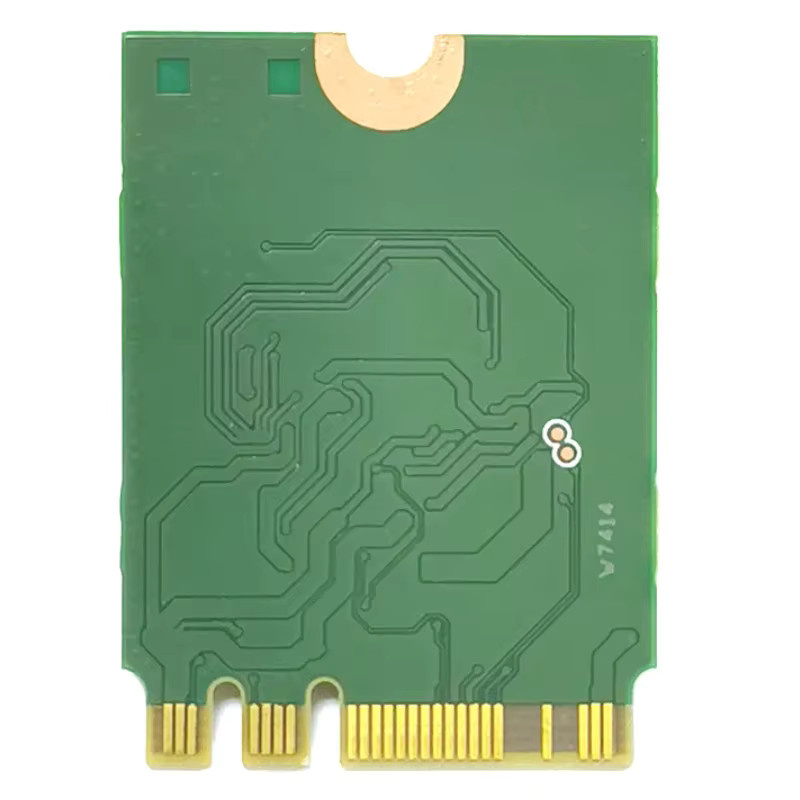 MT7922 Wi-Fi 6E Wireless LAN-Karte mit Bluetooth 5.2, Tri-Band WLAN-Netzwerkkarte 2400 Mbit/s, 2,4 GHz 5 GHz 6 GHz 802.11AX M.2 NGFF Adapter in Grün - Bild 3