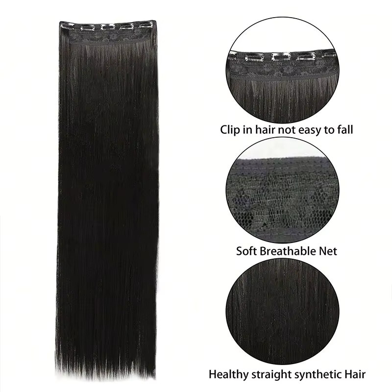 Manetique Haarverlängerung, 30 Zoll, synthetisch, glatt - Bild 2