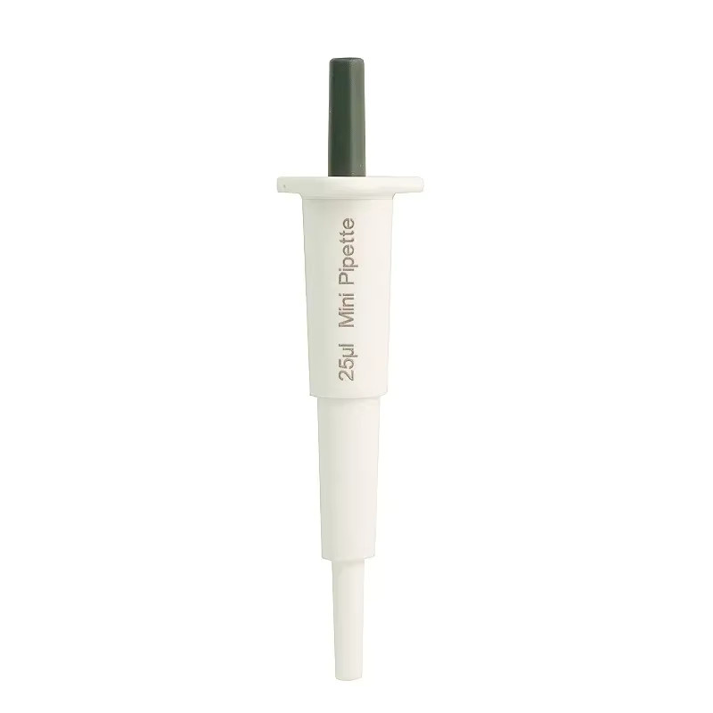 JVLAB Mini-Pipette manuell Einkanal-Mikropipette festvolumige Dosierpipette weiß - Bild 1