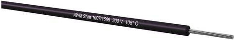 Kabeltronik Schaltlitze 1 x 0,14 mm² Schwarz 500 m - Bild 1