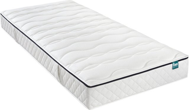 f.a.n. Schlafkomfort Medisan Top T Taschenfederkernmatratze Weiß, H2/H3, B: 100 cm, T: 200 cm, H: 24 cm - Bild 1