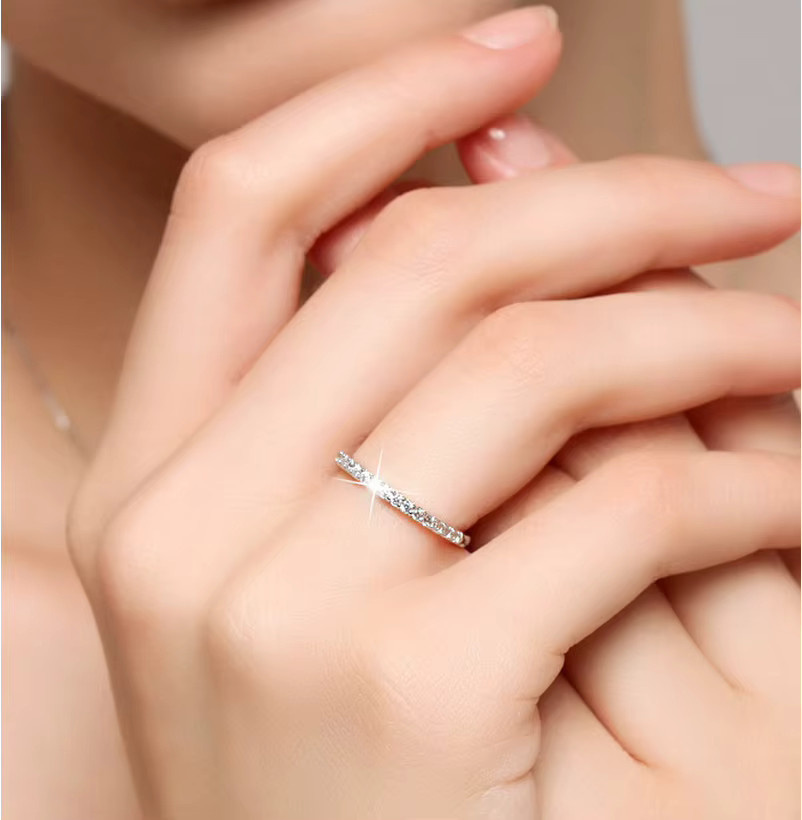 YDSMOSO Ring 925 Silber, Zirkonia, Damen - Bild 2