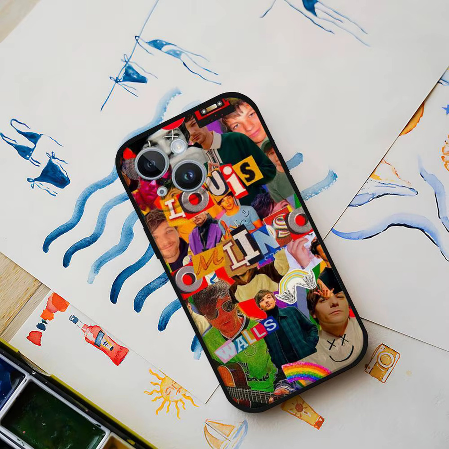 Louis William-T-Tomlinson Silikon Schutzhülle für Apple iPhone in Multicolor - Bild 5