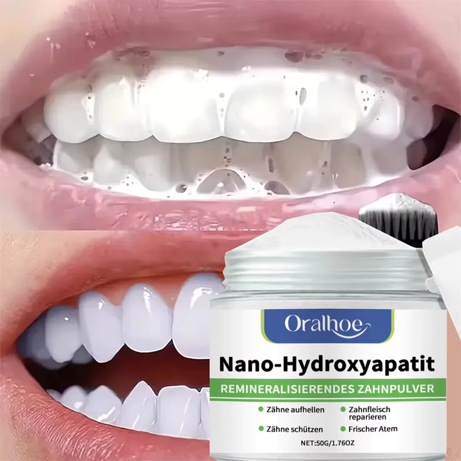 Oralhoe Zahnaufhellungspulver mit Hydroxyapatit - Bild 2