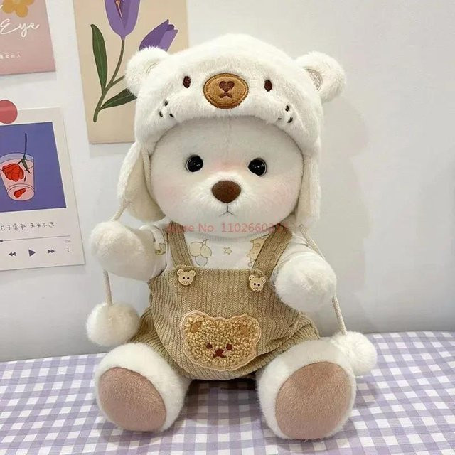 Binchi Keji Travel Puppenkleidung, Weiß, Braun, Zubehör, ab 14 Jahre - Bild 1