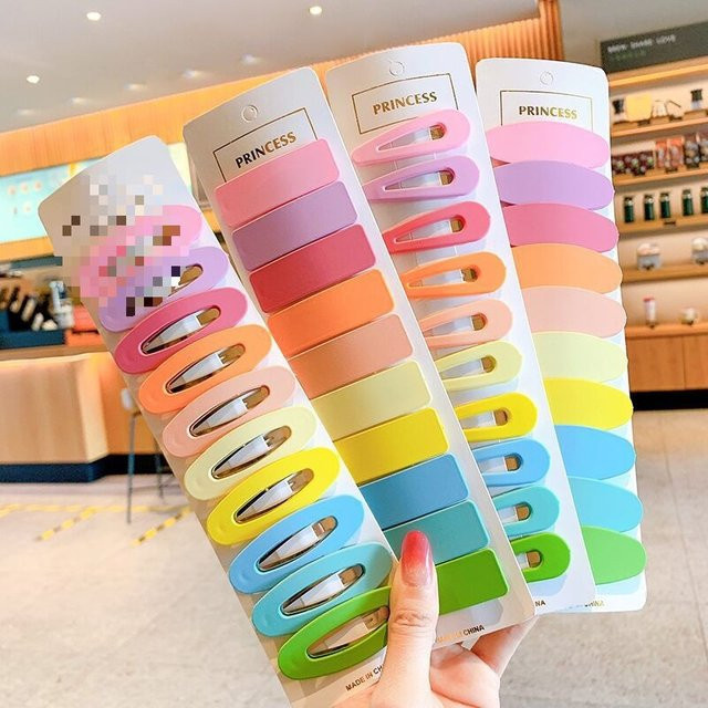 KYDZSW BB-Clips Geometrische Haarspangen, 10 Stück, Bunt, Damen - Bild 1