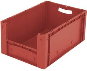 Bito Eurostapelbehälter XL Set in Rot, B/T/H: 60,0 x 40,0 x 27,0 cm - Bild 1