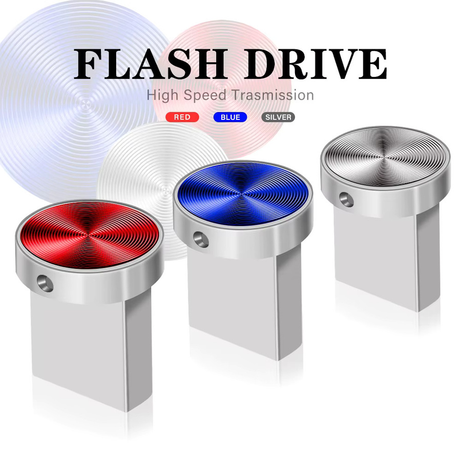 JASTER USB 3.0 Flash Drive Metall USB-Stick in Blau - Bild 2