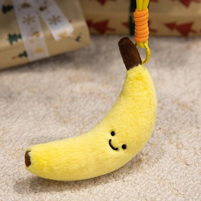 Yiran Health & Beauty Frucht Plüschtier Anhänger, 10cm, ab 14 Jahren - Bild 1