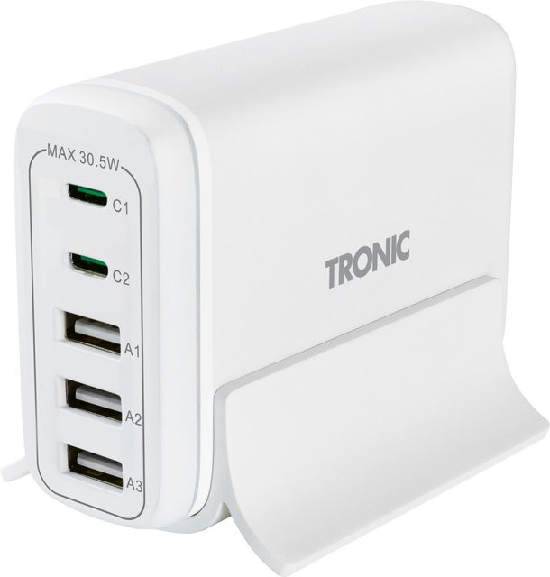 TRONIC USB-Ladestation TUCSAC A1 in Weiß - Bild 1