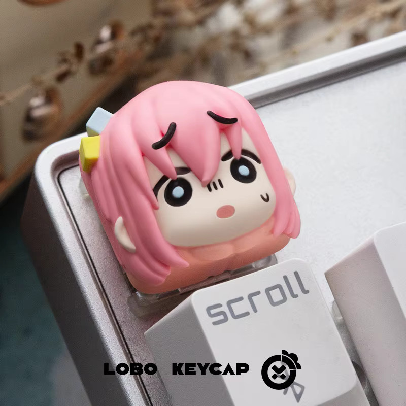 VGN Lonely Rock Cartoon Keycap Yamada Ryosei Kita Ikuyo Kawaii Anime Charakter Mechanische Tastatur Zubehör Multicolor - Bild 2