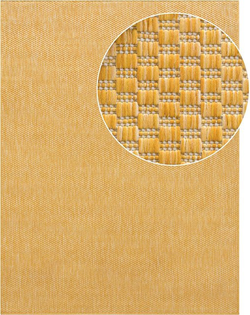 In- & Outdoor-Teppich Venezia gelb B: 240 cm, T: 340 cm - Bild 1