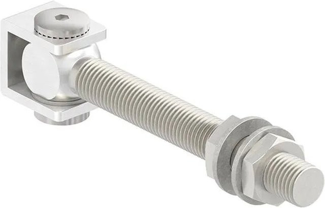 FeNau Torband M20 mit langem Gewinde aus Edelstahl in Silber gebürstet - Bild 1