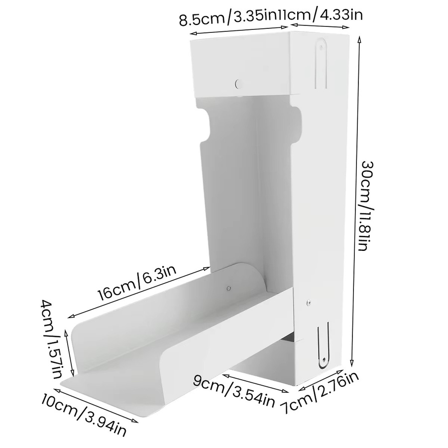 Rainwater Collection Umstellerhaus aus Metall in Weiß für 2 x 3 Zoll Standard-Fallrohre - Bild 4