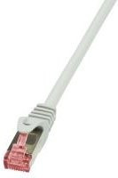LogiLink Patchkabel Cat. 6 S/FTP Ethernet LAN Kabel grau, Länge: 30,0 m - Bild 1