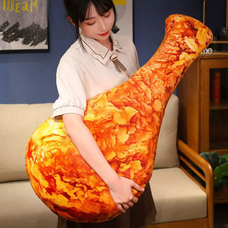 benchuang toy Anime-Plüschtier, knuspriges Hühnerbeinkissen, Plüsch / Textil - Bild 4