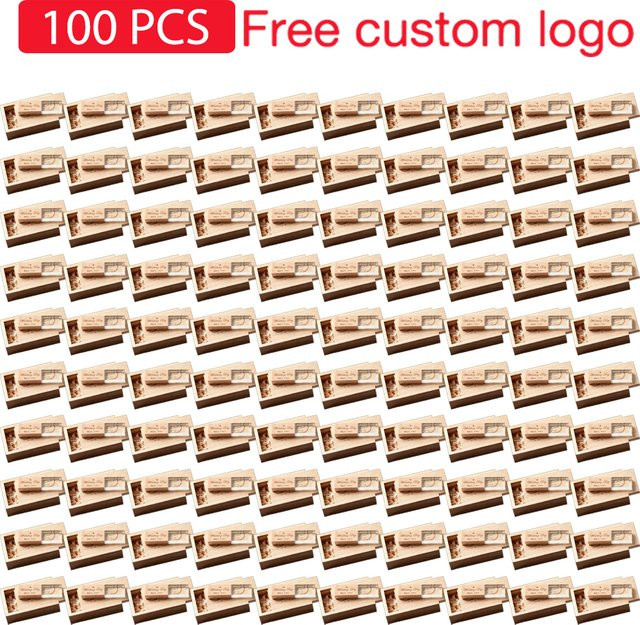 JASTER USB-Flash-Laufwerk mit individuellem Logo in Holz-Optik, USB-A und USB-C Anschluss, Farbe: Braun - Bild 1