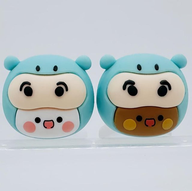 Bai Fen Bai Toys Kawaii Bubu Dudu Yier Panda Bär Figur, Spielzeugfigur, ab 14 Jahren - Bild 1