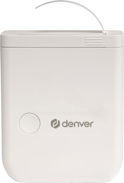 Denver MBP-16 Mini Bluetooth Thermodrucker für Sticker und Etiketten in Weiß - Bild 1