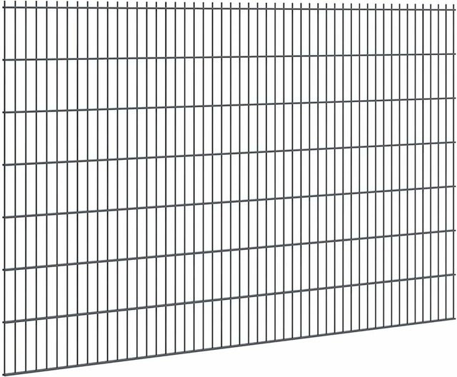 FLORAWORLD Doppelstabmatte aus Stahl in Anthrazit, H x B x T: 143 x 251 x 2,3 cm - Bild 1