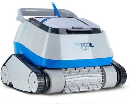 MYPOOL Poolroboter Power ONE4ALL mit Akku für Pools bis 50m2 in Grau