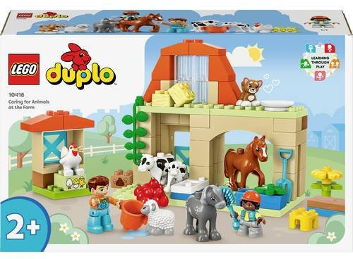 LEGO DUPLO Tierpflege auf dem Bauernhof Bunt / Mehrfarbig ab 2 Jahren - Bild 1