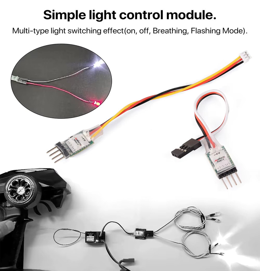 DUMBORC RC Lichtsteuerung LED-Schalttafel-System, 3-Kanal - Bild 2