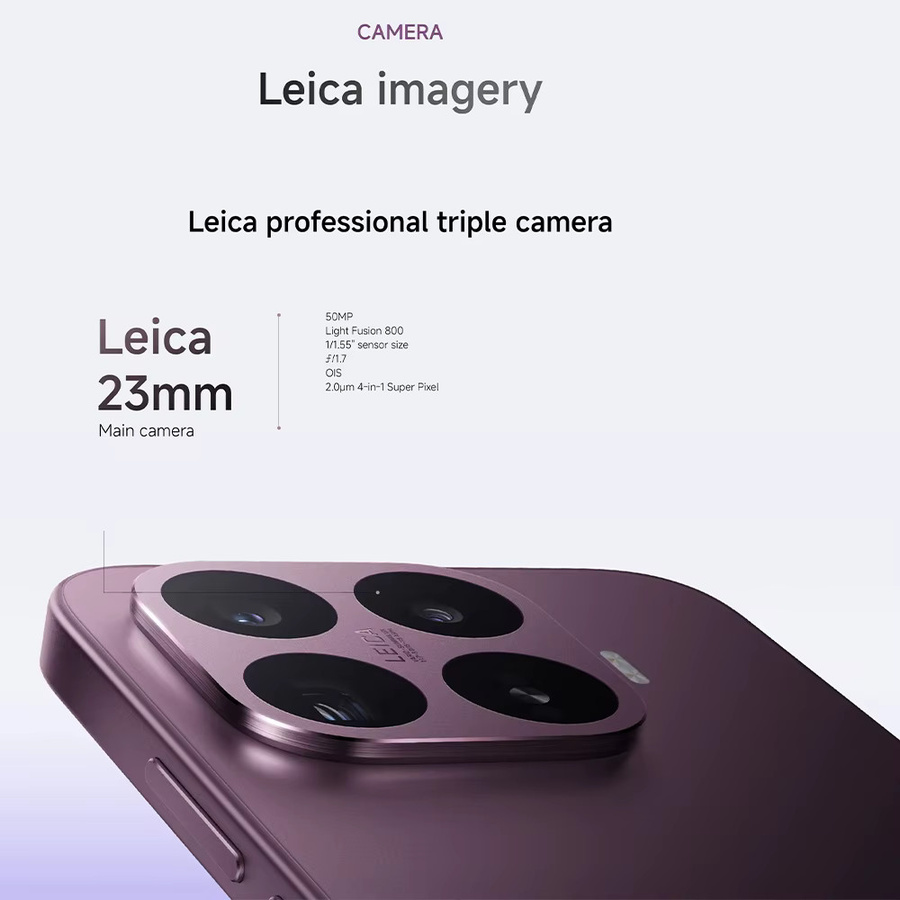 Xiaomi 17T Globale Version Smartphone mit 5G, 6,59 Zoll 120Hz Display, MediaTek Dimensity 8500-Ultra, 67W HyperCharge und Leica Kamera in Schwarz - Bild 3