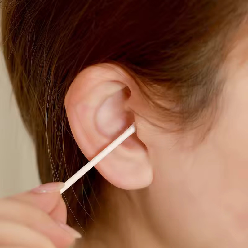 HMQ beauty Baumwoll-Tupfer mit Holzstäbchen, Damen, Gesicht - Bild 2