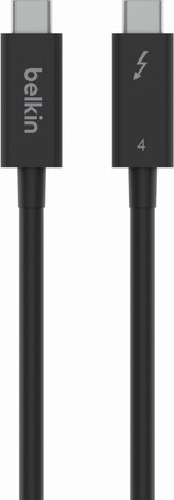 Belkin Thunderbolt 4 USB-C Kabel Schwarz 2,0 m - Bild 1