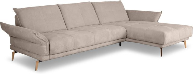 Polsterecke SANSIBAR ROBERTSFORS in Beige mit Stoffbezug und Wild Oak Design, L-Form, B/T/H: 281 x 178 x 68 cm - Bild 1