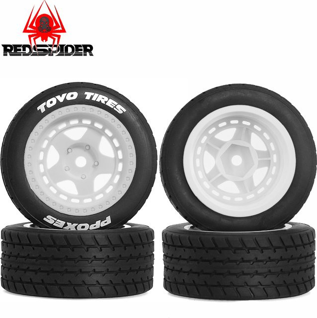 MJX Hyper Go Drift Reifen, 4-teiliges Set, 60mm, Weichgummi, für 1/14 RC Tourenwagen - Bild 1